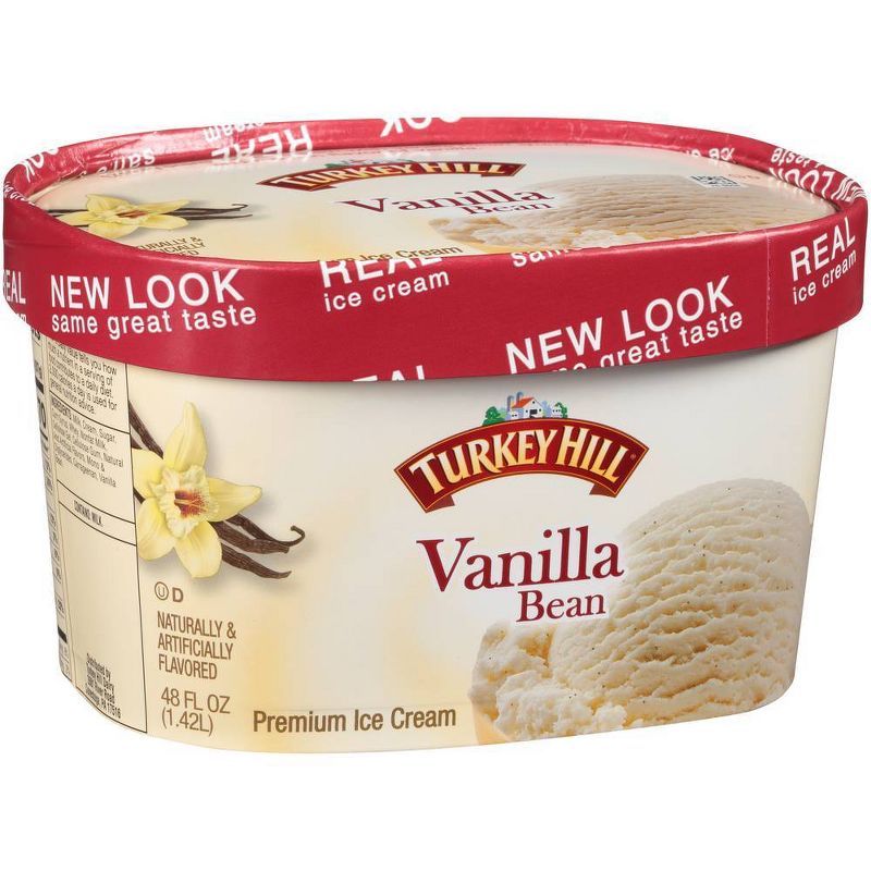 Turkey Hill Vanilla Bean Ice Cream - 48oz