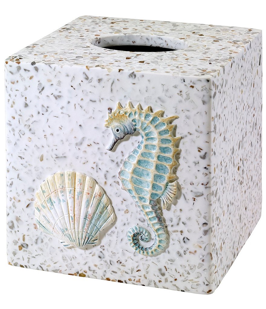 Avanti Linens Coastal Terrazzo Tissue Cover