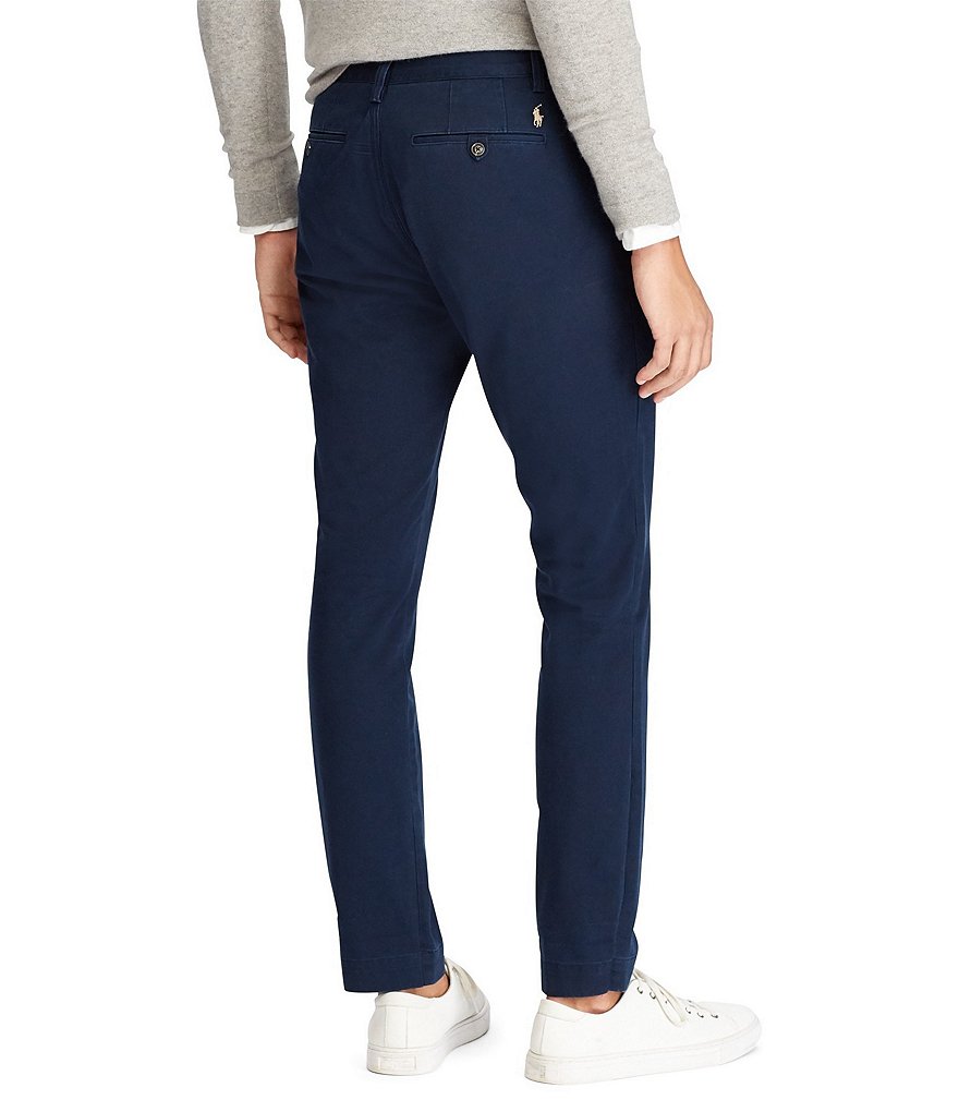 Polo Ralph Lauren Classic-Fit Flat-Front Bedford Chino Pants