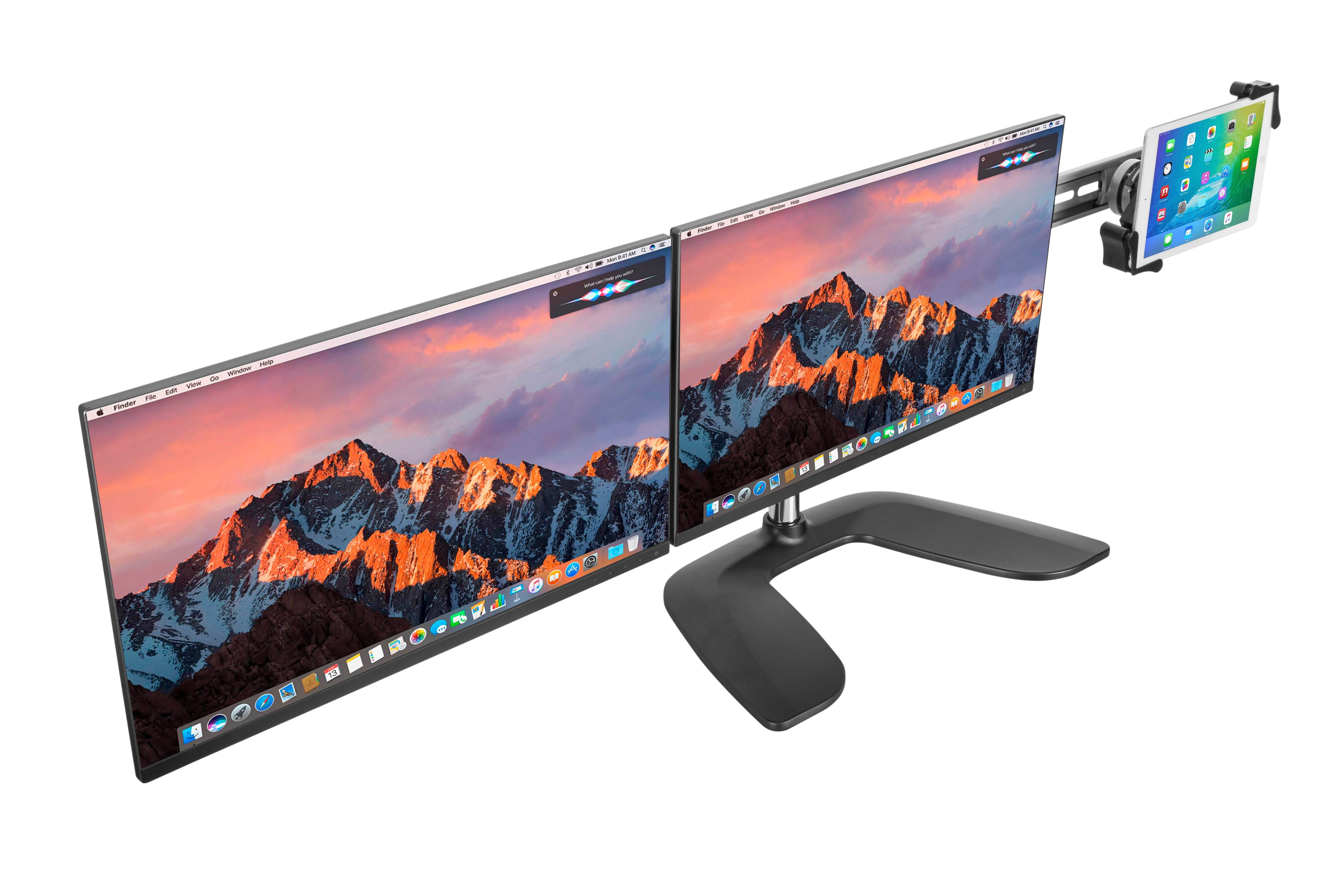 Tri-Screen VESA(R) & iPad(R)/Tablet Workstation