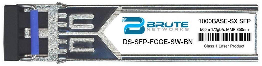 Cisco DS-SFP-FCGE-SW - 1000BASE-SX 1/2gb/s 500m 850nm SFP (100% Compatible)
