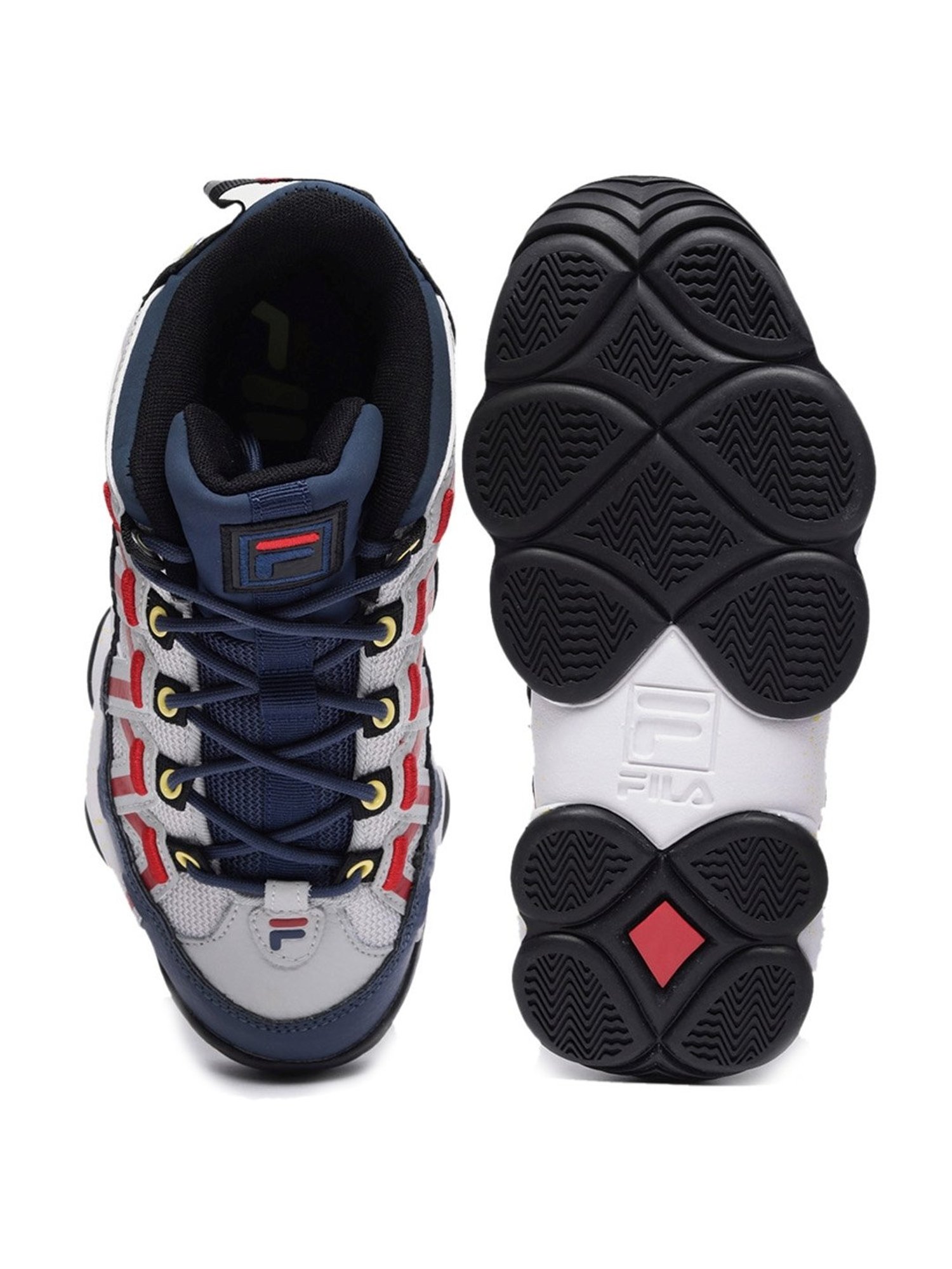 Puma Men's Genetics Speckle White Basketball Shoes