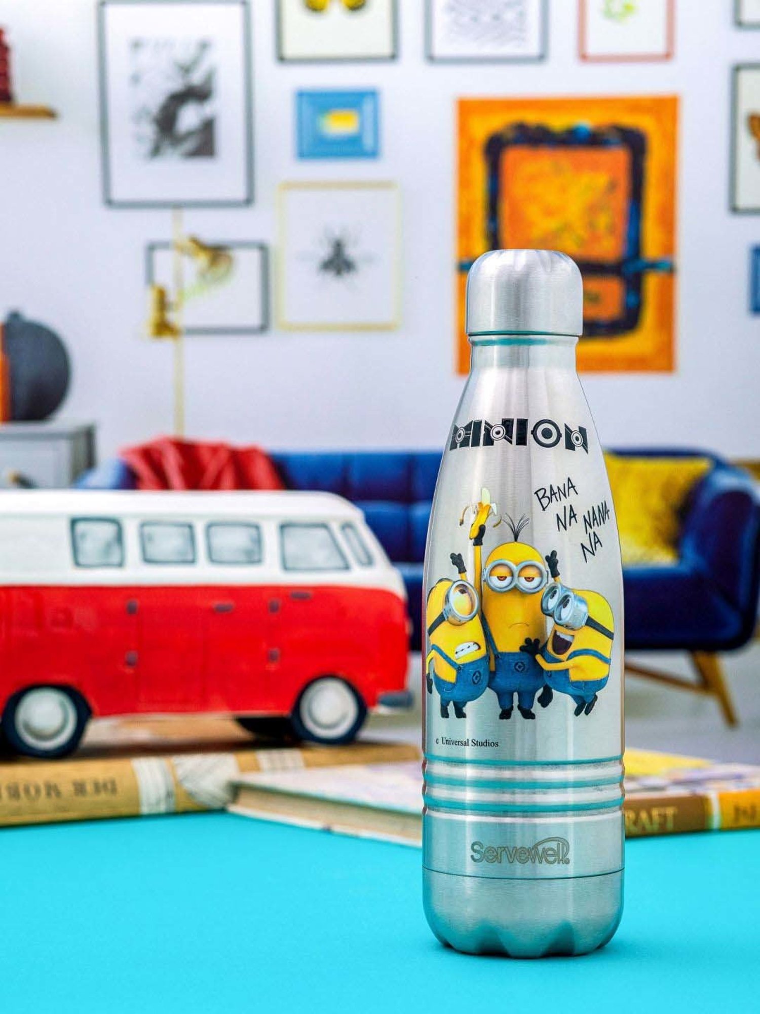 Milton Elfin Silver Stainless Steel Insulated Water Bottle (160 ml) - Set of 1