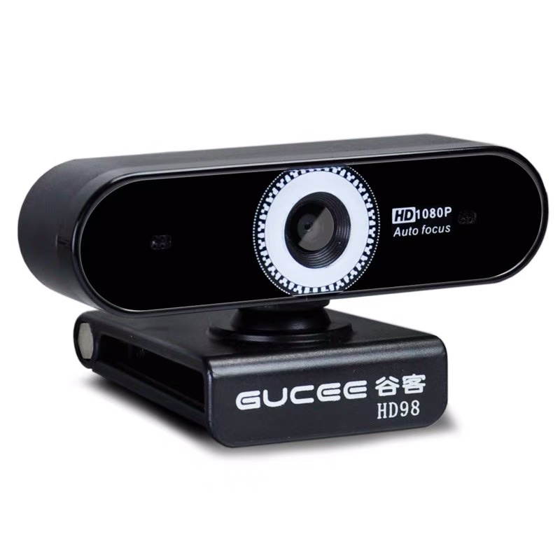 GUCEE HD98 Auto Focus Webcam 1080P Video Camera Recording Desktop Laptop Webcam