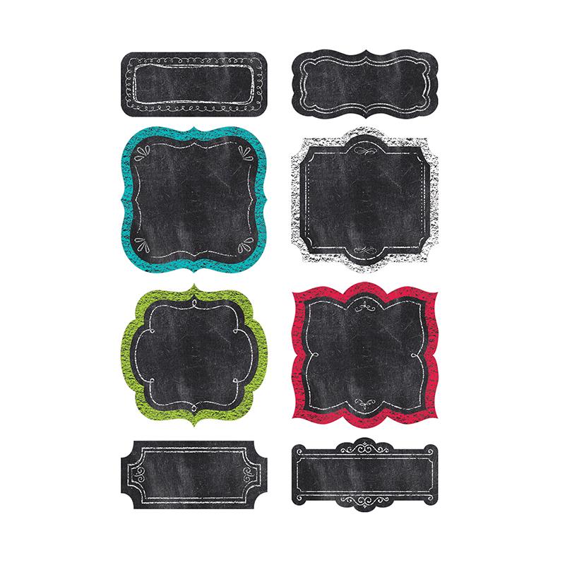 Creative Teaching Press CTP0858 Chart Cards 6 in. Designer Cut Outs