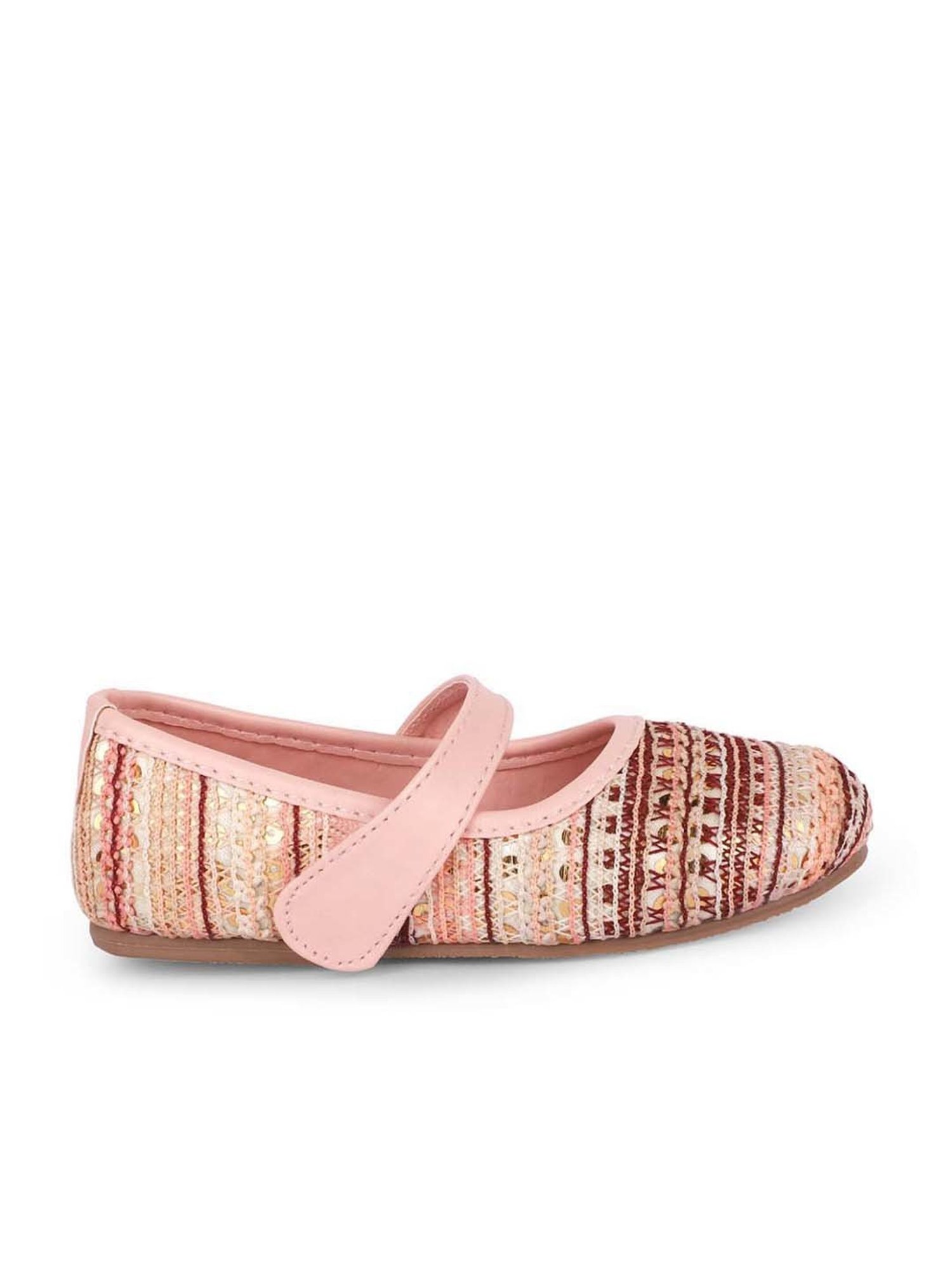 Minesole Kids Pink Mary Jane Shoes