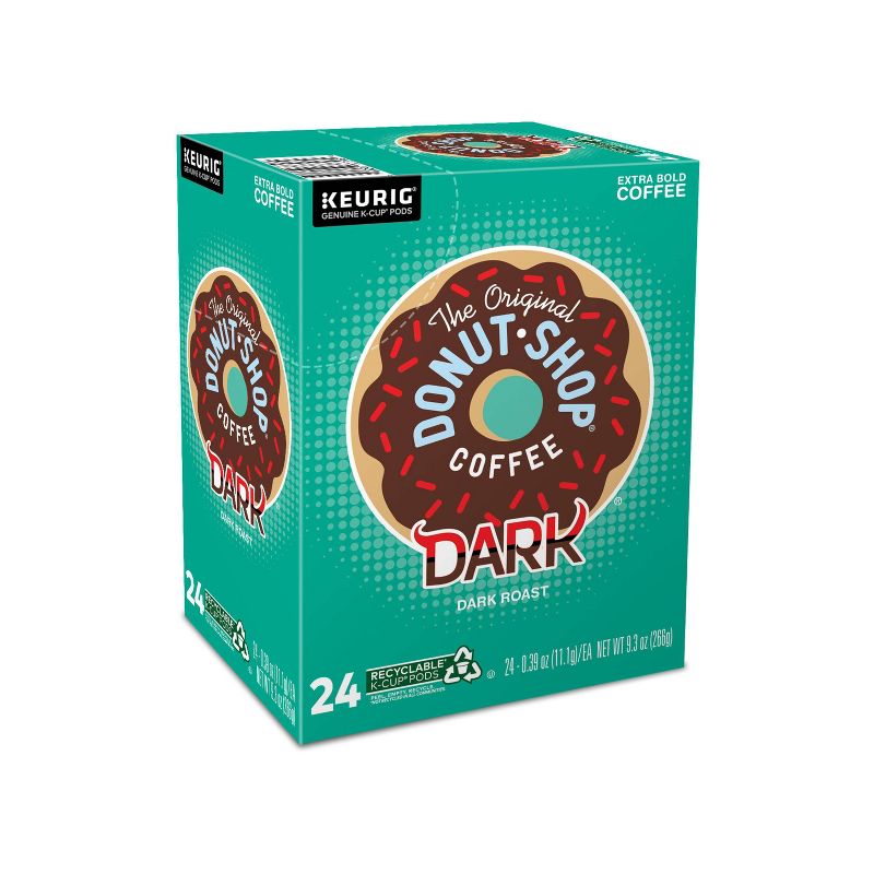 The Original Donut Shop Dark Keurig K-Cup Coffee Pods - Dark Roast - 24ct