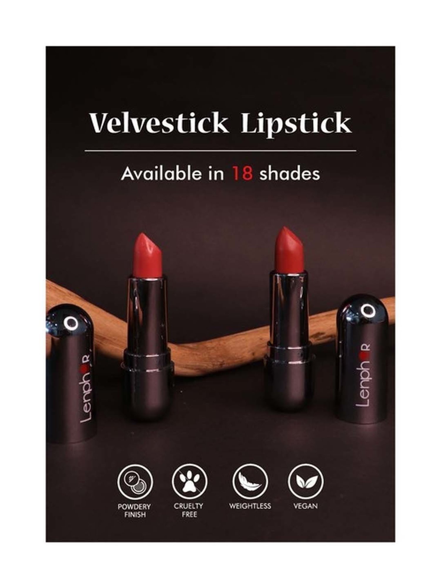 Lenphor Velvestick Lipstick Peach Darling 12 - 4 gm