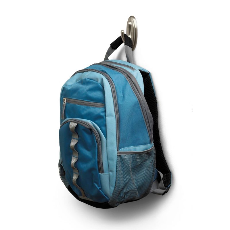 Command Medium Sized Traditional Decorative Hooks Nickel