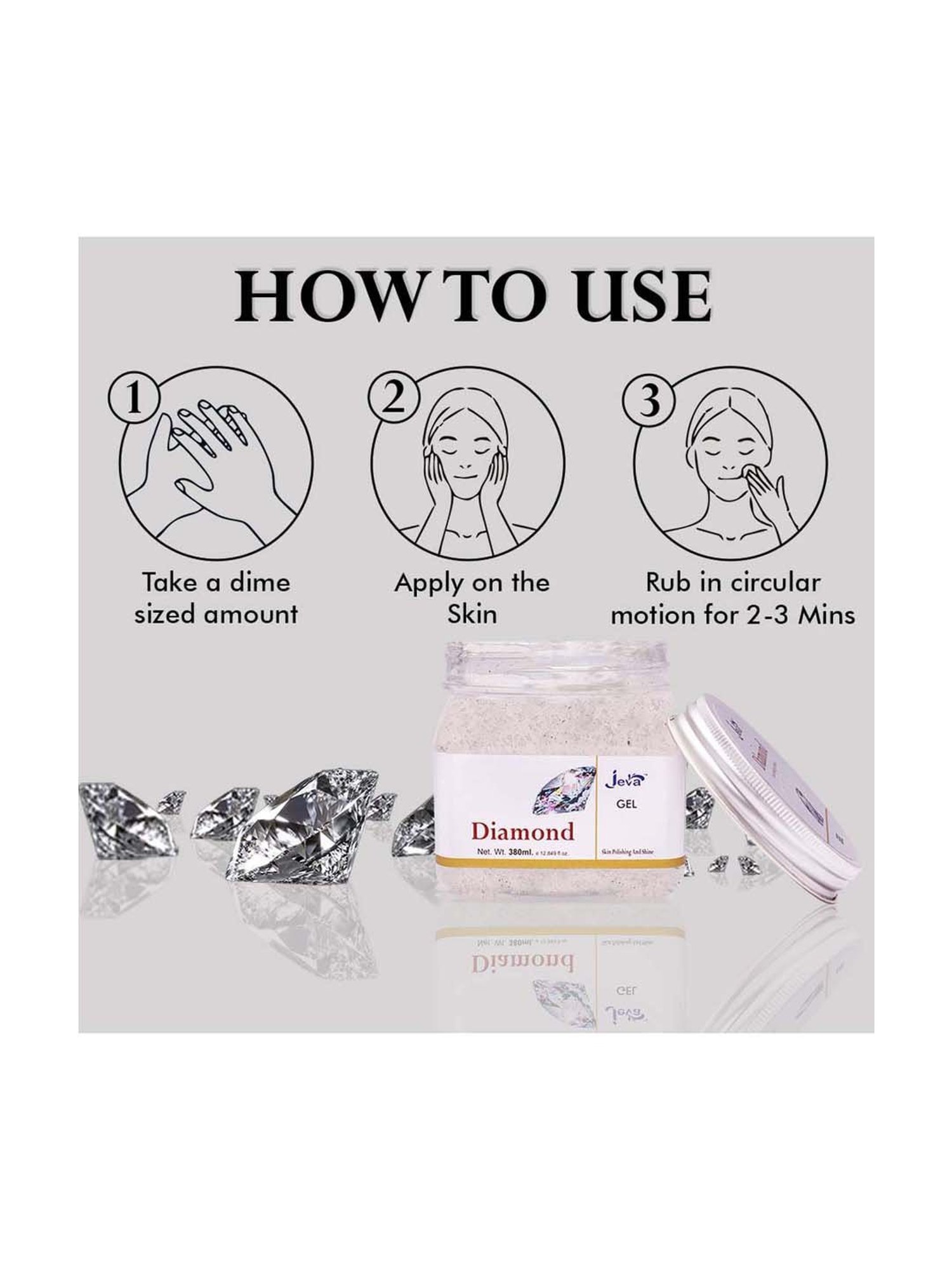 Diamond Skin Polishing Gel - 380 ml