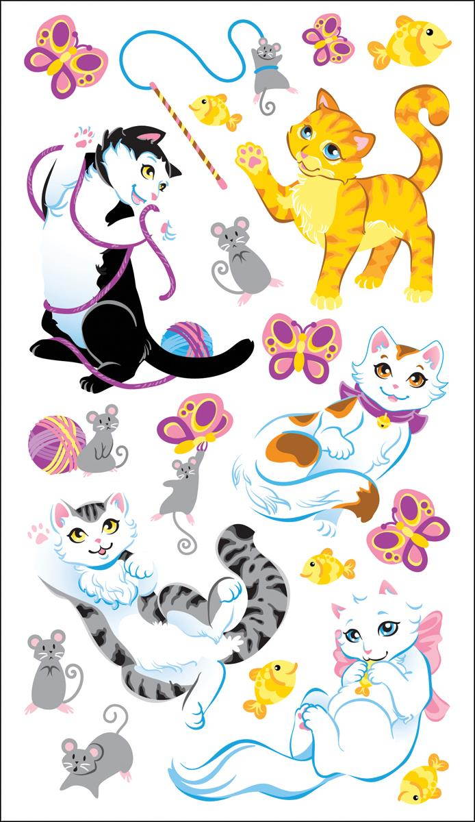 Sticko Classic Stickers-Playful Kittens