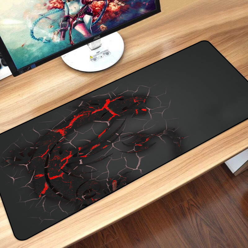Natural Rubber Desk Mat for Keyboard Anti-Slip Speed Version 80*30cm Gaming Mouse Pad  Computer Mousepad