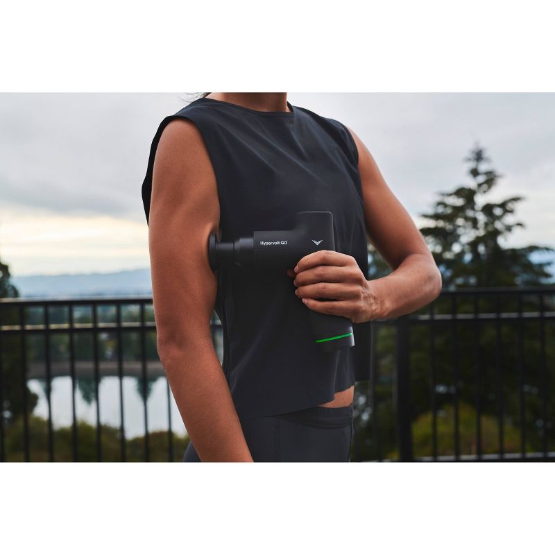 Hyperice Hypervolt GO Percussion Massage Device- Black