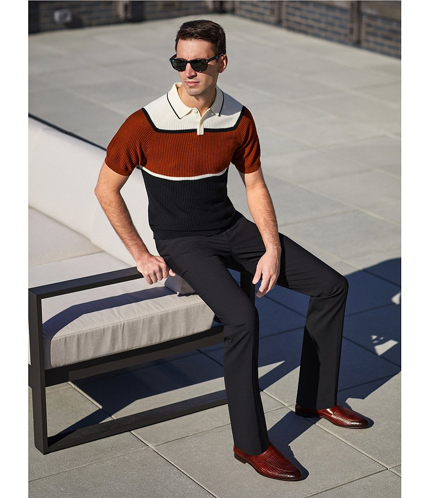 Murano Collezione Evan Extra Slim-Fit Performance Bi-Stretch Solid Suit Separates Dress Pants