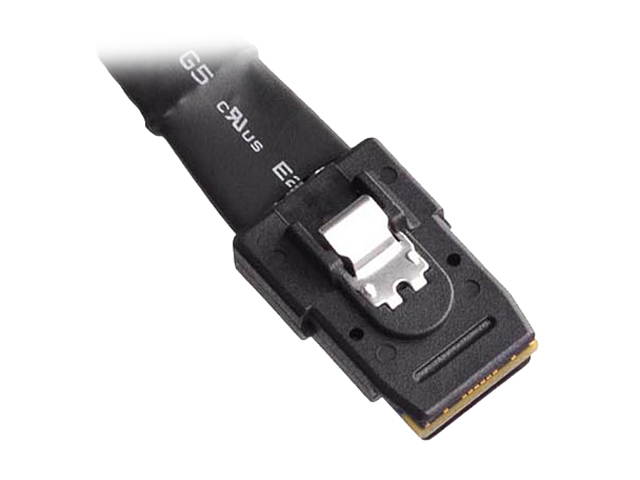 SilverStone 36 Pin Minisas Sff-8087 (Target) to SATA 7Pin (Host) + Sideband Cable 0.5M CPS03-RE Components Other RL-CPS03-RE