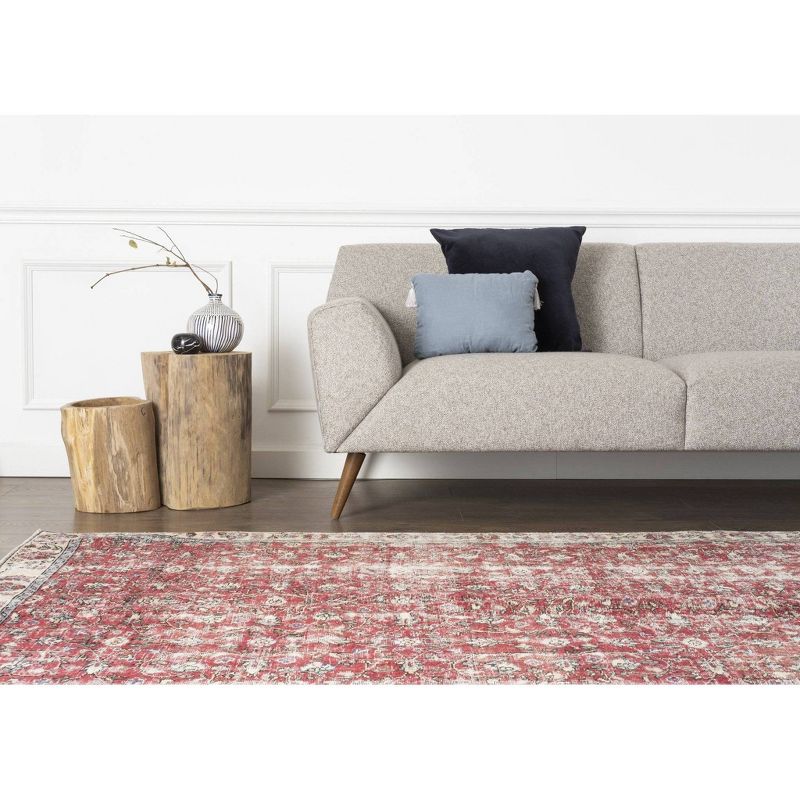 4'11"x7'10" Vintage One-of-a-Kind Cobie Rug Purple - Revival Rugs