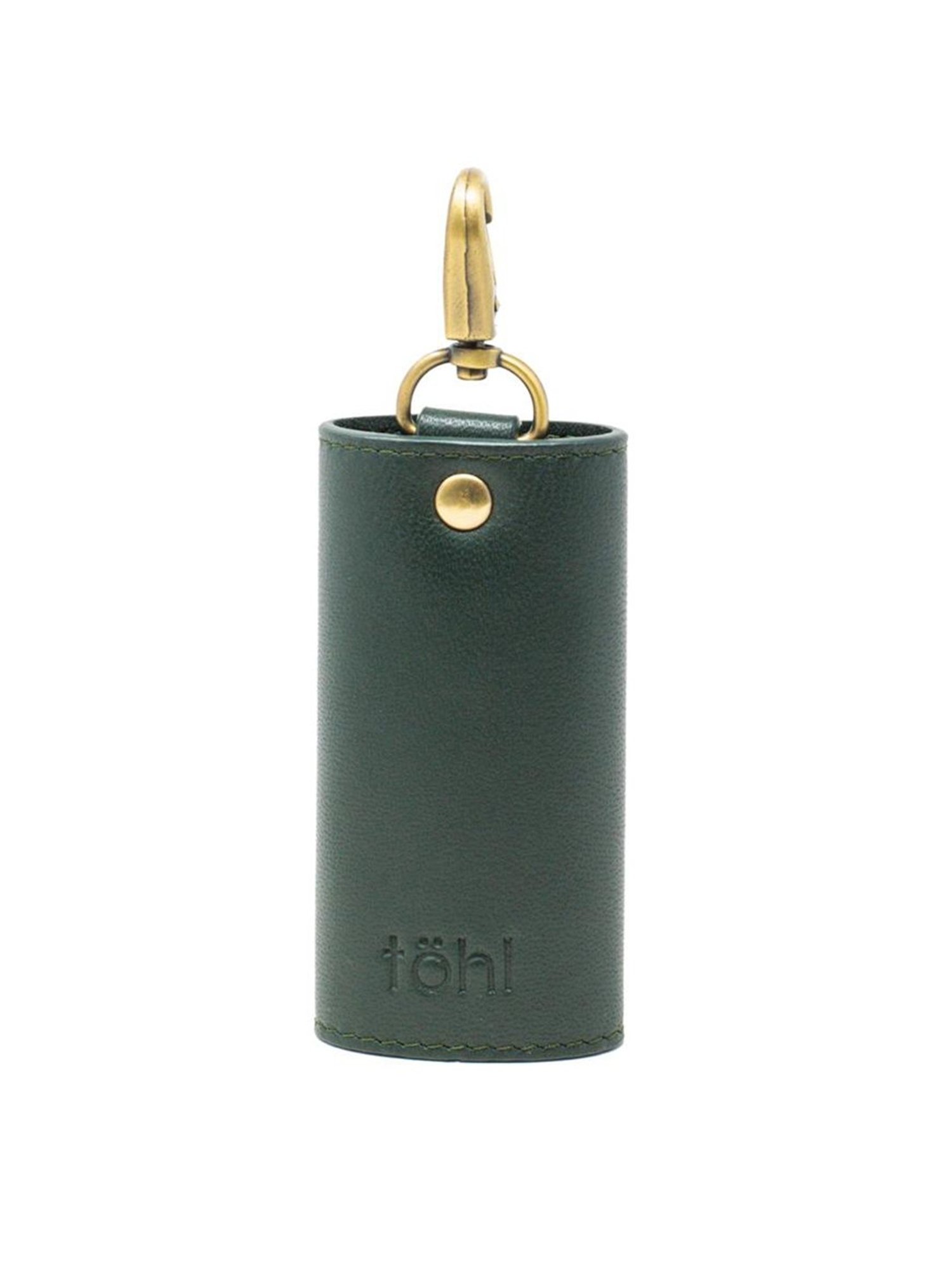 Tohl Verao Green Leather Solid Keychain & Eyewear Case Set