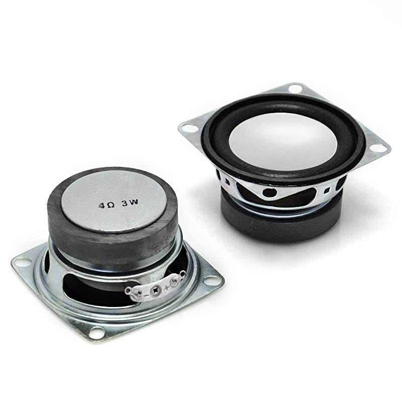 2quot 4Ohm 3W Full Range Audio Speaker Stereo Woofer Loudspeaker for Arduino Pack of 2pcs EK1725