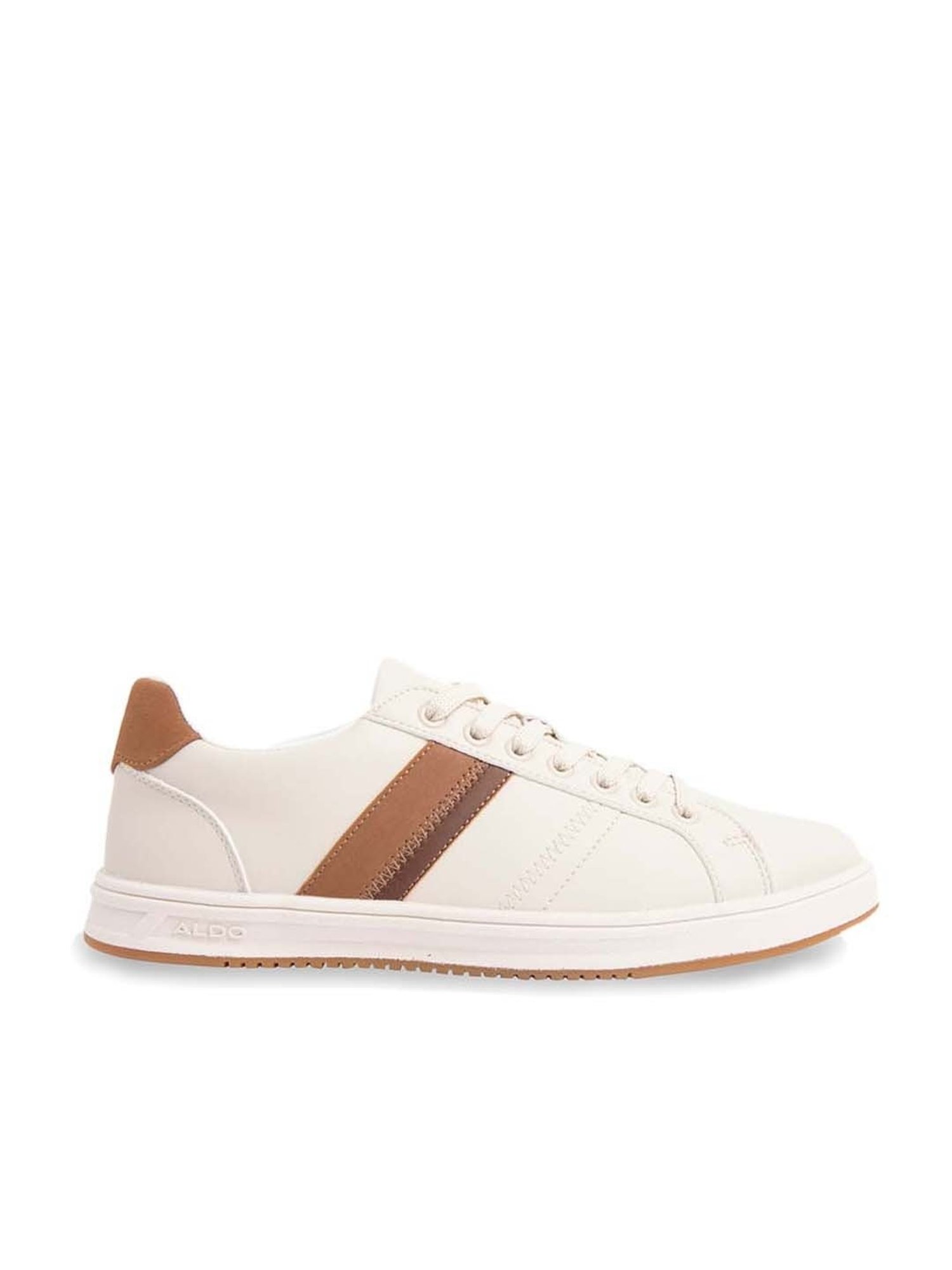 Aldo Men's Off White Casual Sneakers