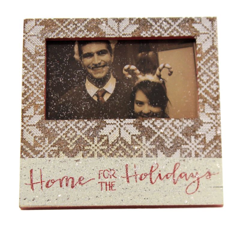 Christmas 6.25" Home For The Holidays Frame Picture Memories  -  Single Image Frames