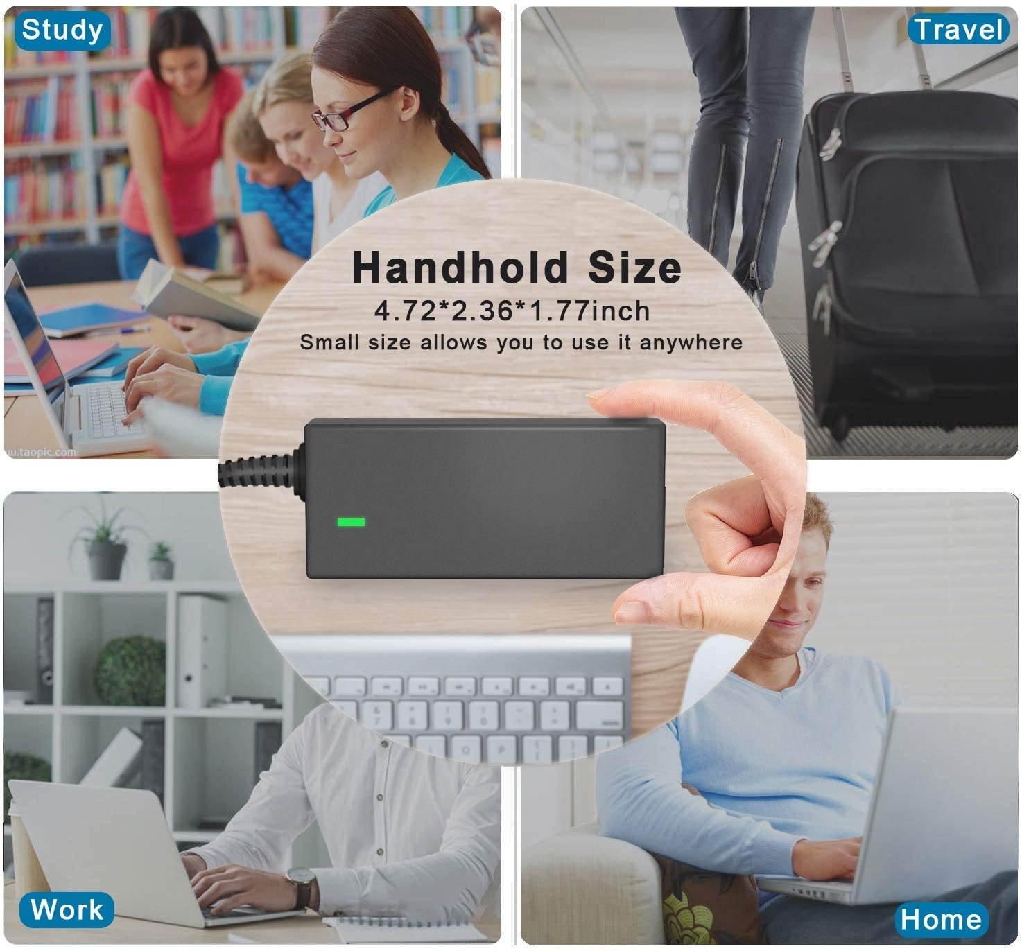 A13-045N2A PA-1650-80 A11-065N1A PA-1450-26 N15q8 N16p1 N15Q9 AC Adapter Charger for Acer-Chromebook CB3 CB5 11 13 14 15 R11 R13 C731 C738T CB3-532 CB3-431 CB3-131 CB3-111 Power Supply Cord