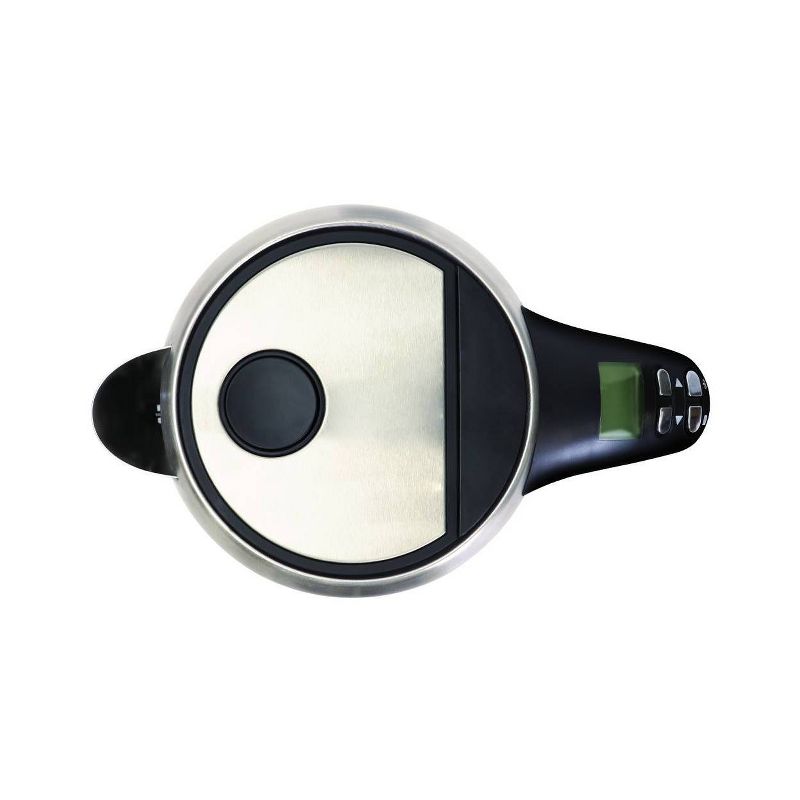 MegaChef 1.7L Electric Tea Kettle - Silver