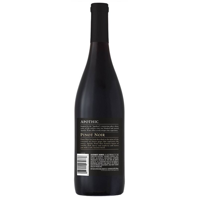 Apothic Pinot Noir Red Wine - 750ml Bottle