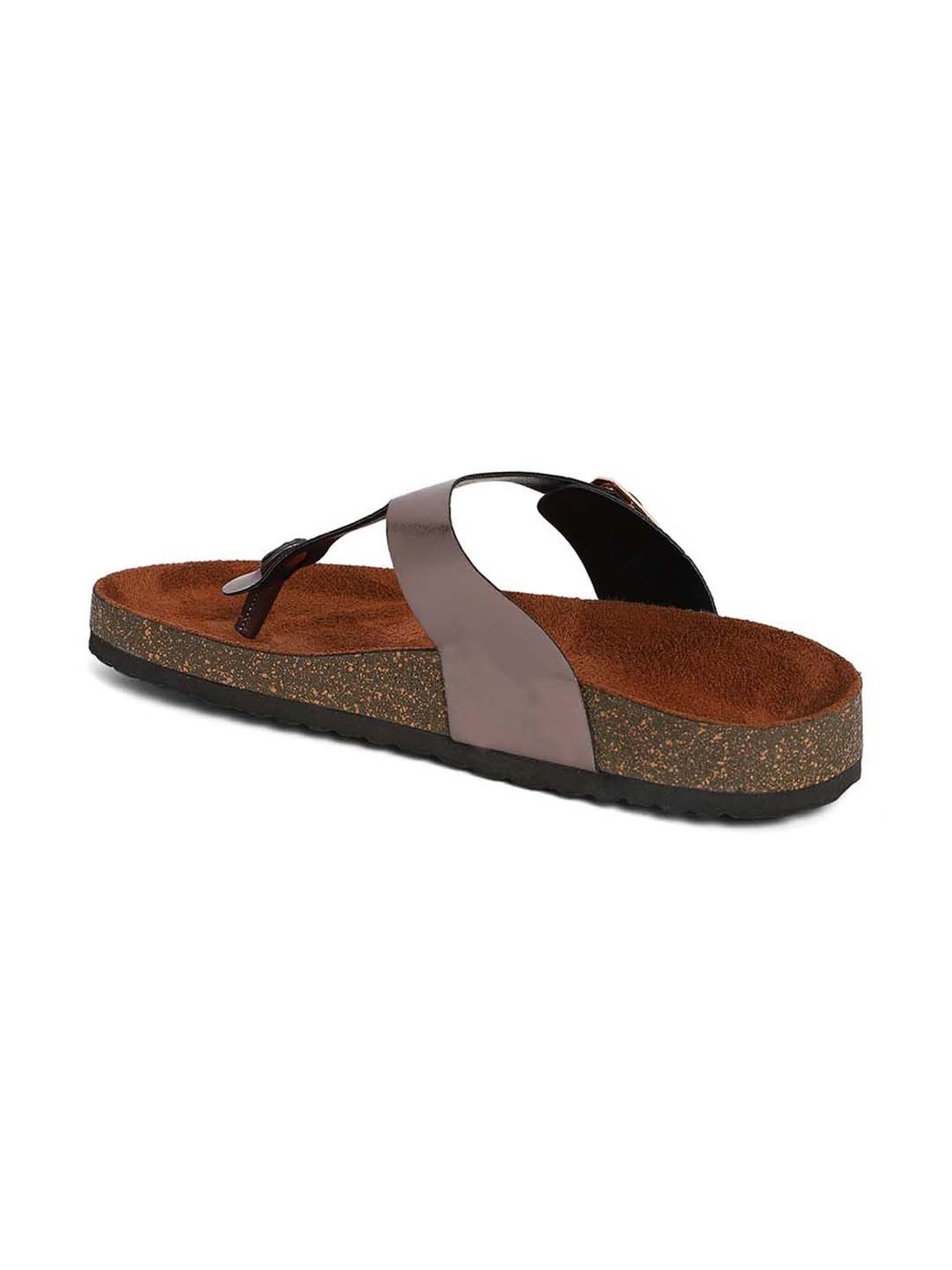Mozafia Women's Copper Thong Sandals