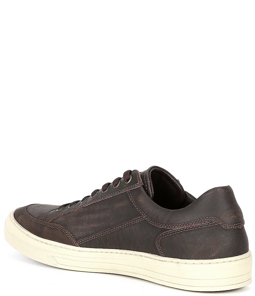 Flag LTD. Men's Vulcon Zip Lo Leather Sneakers