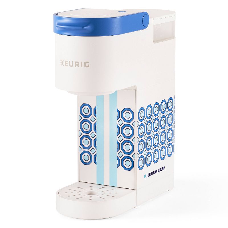 Keurig K-Mini Basic Jonathan Adler Limited Edition Single-Serve K-Cup Pod Coffee Maker - White