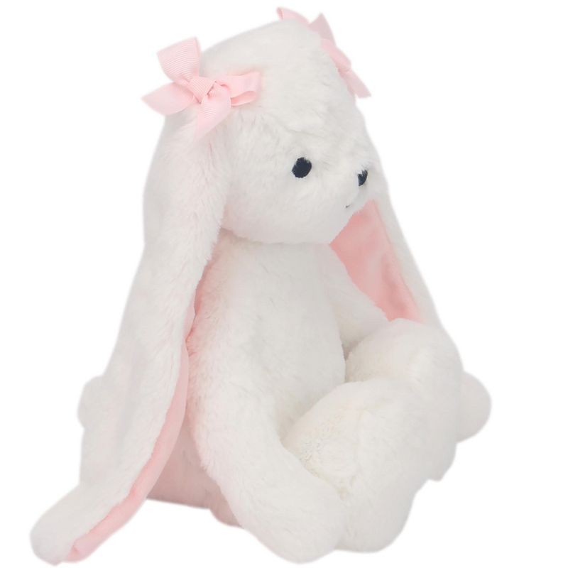 Bedtime Originals Blossom Plush Bunny Stuffed Animal Toy - Snowflake