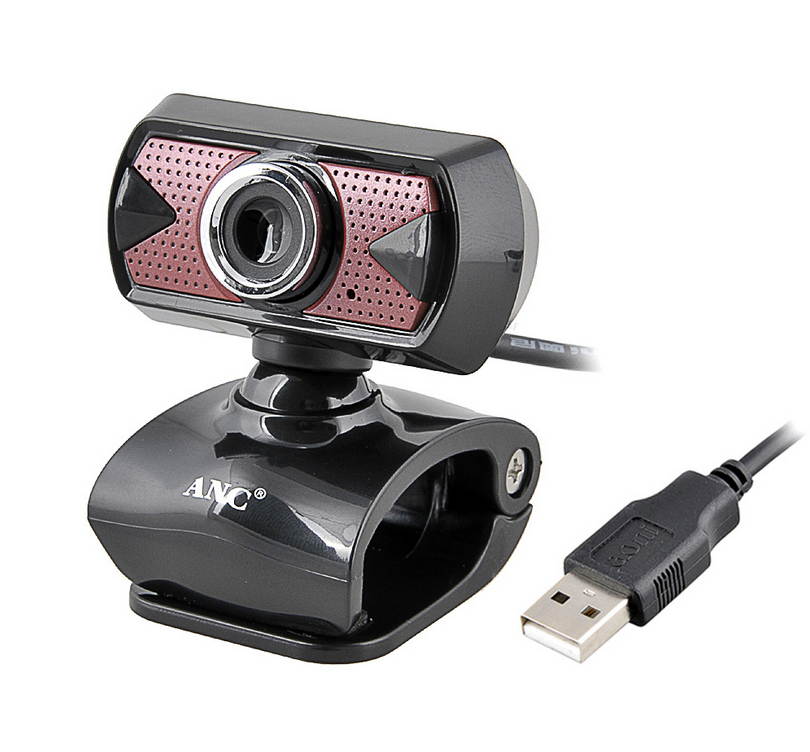 Aoni High Definition ANC  High Definition Focus Webcam 5 Megapixel with Built in Mic for Skype, Messenger, Windows Live, and Yahoo Video on Laptops and Desktop PC