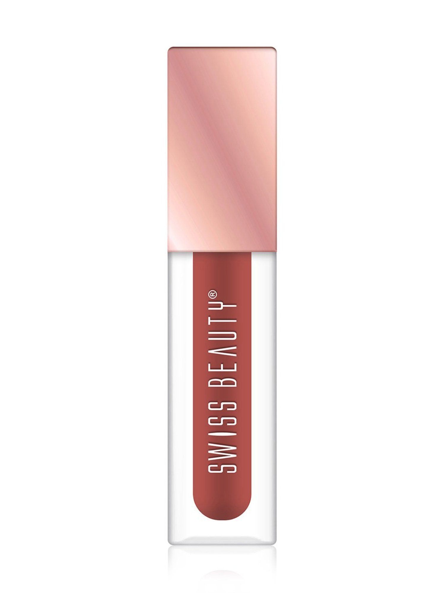 SWISS BEAUTY Hold Me Matte Liquid Lipstick Naked Brown - 4.5 ml