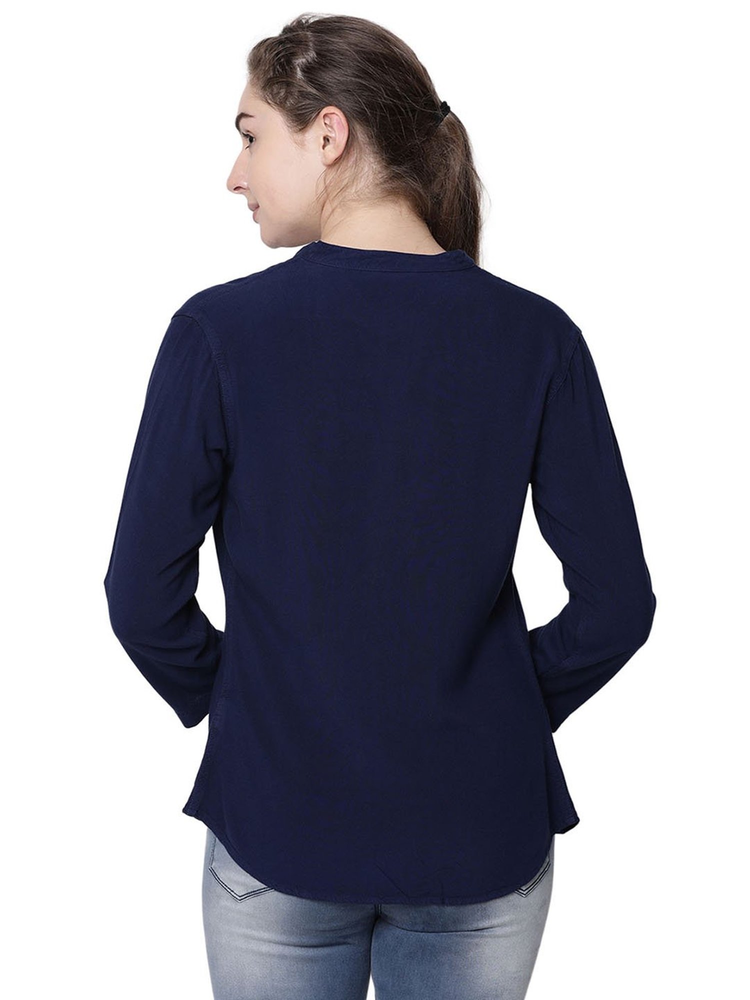 Identiti Blue Regular Fit Shirt