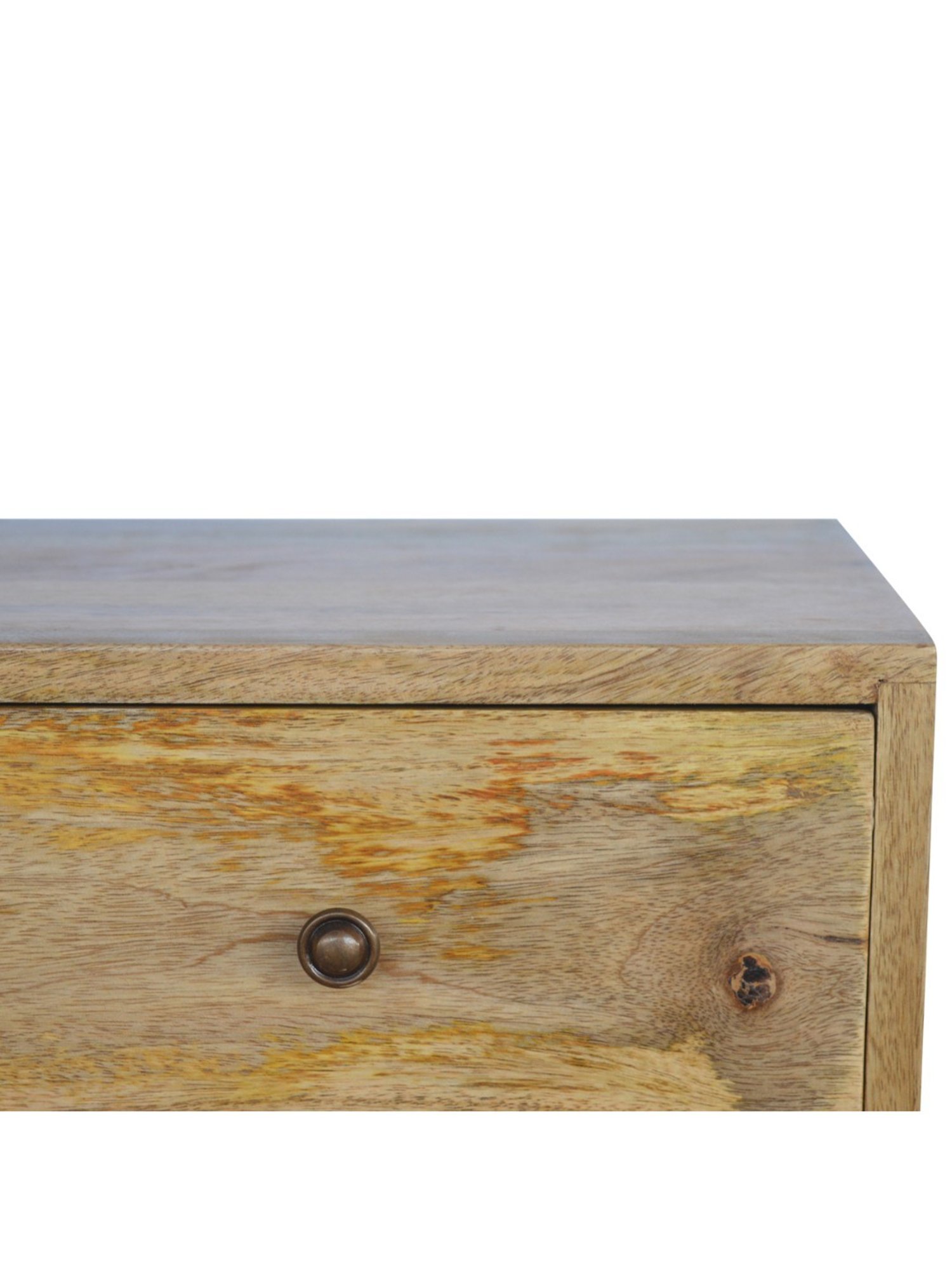 Delite Kom Flex Flowery Wenge & Acacia Dark Engineered Wood TV Entertainment Unit