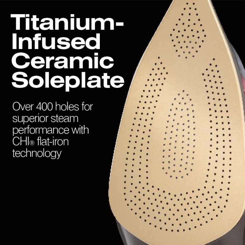 CHI Retractable Cord Iron Red