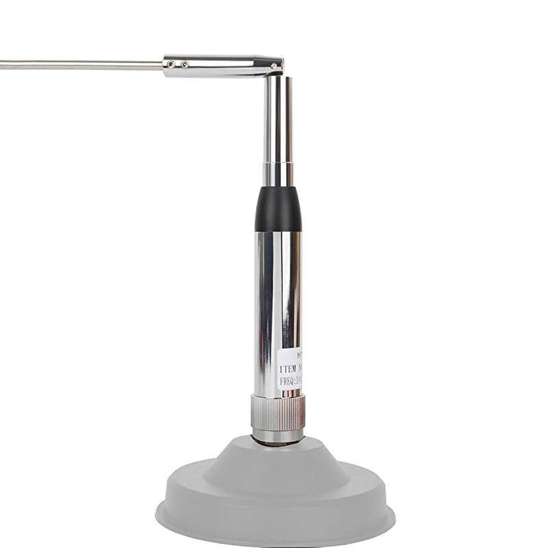 VHF UHF Mult-Band Mobile Radio 2 Meter & 70cm Antenna 37.9 Inch 144/245/430Mhz Whip Antenna for Baofeng Anytone Kenwood TYT Mobile Radios