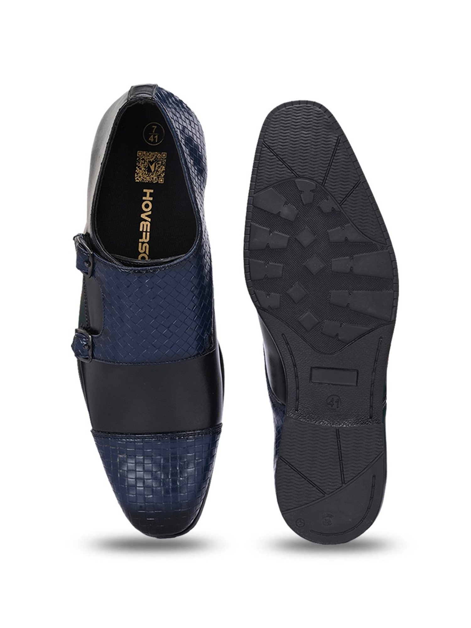 Hoversole Men's Henry Black Monk Shoes