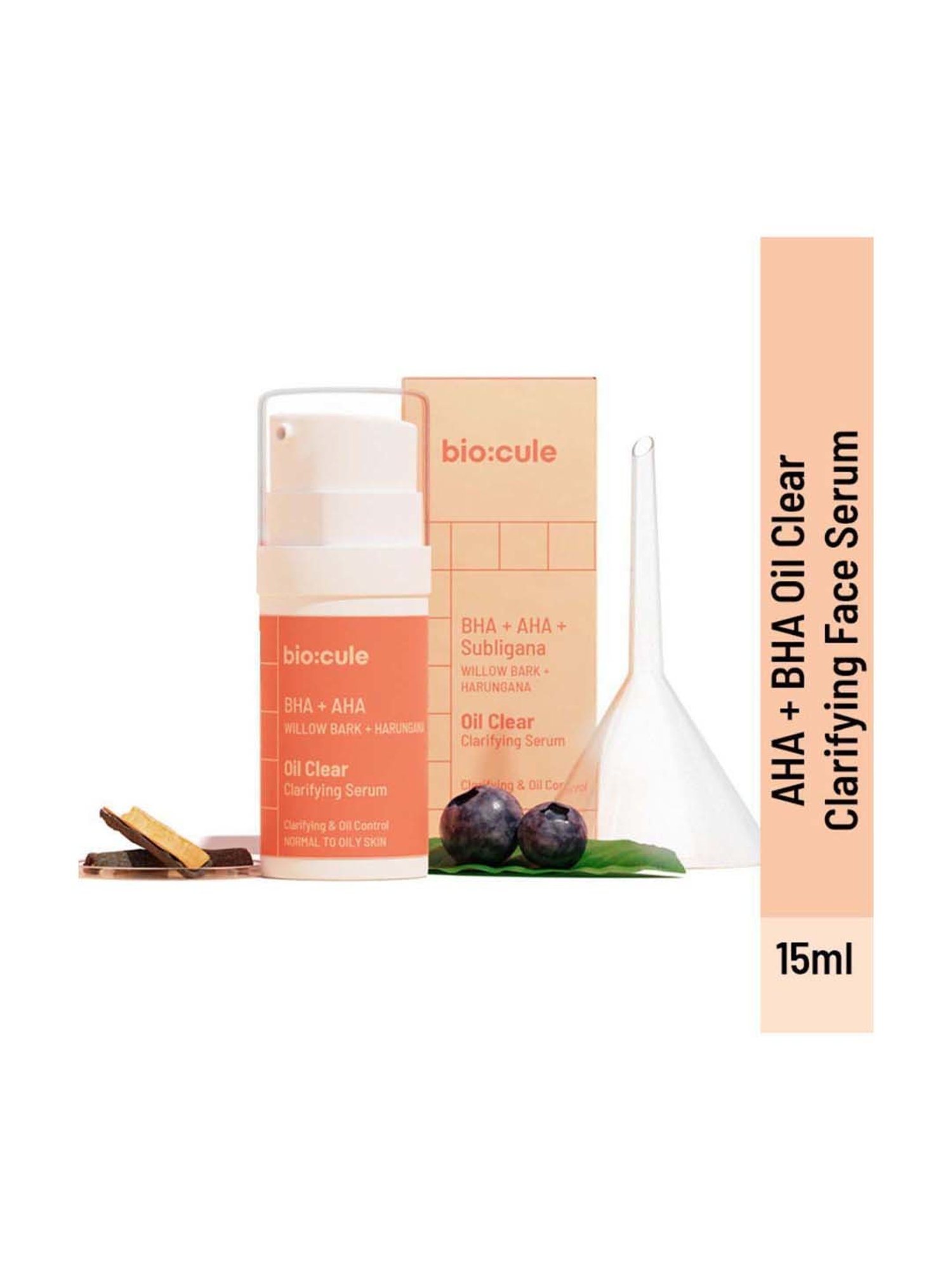 Biocule AHA, BHA Oil Clear Clarifying Face Serum - 15 ml