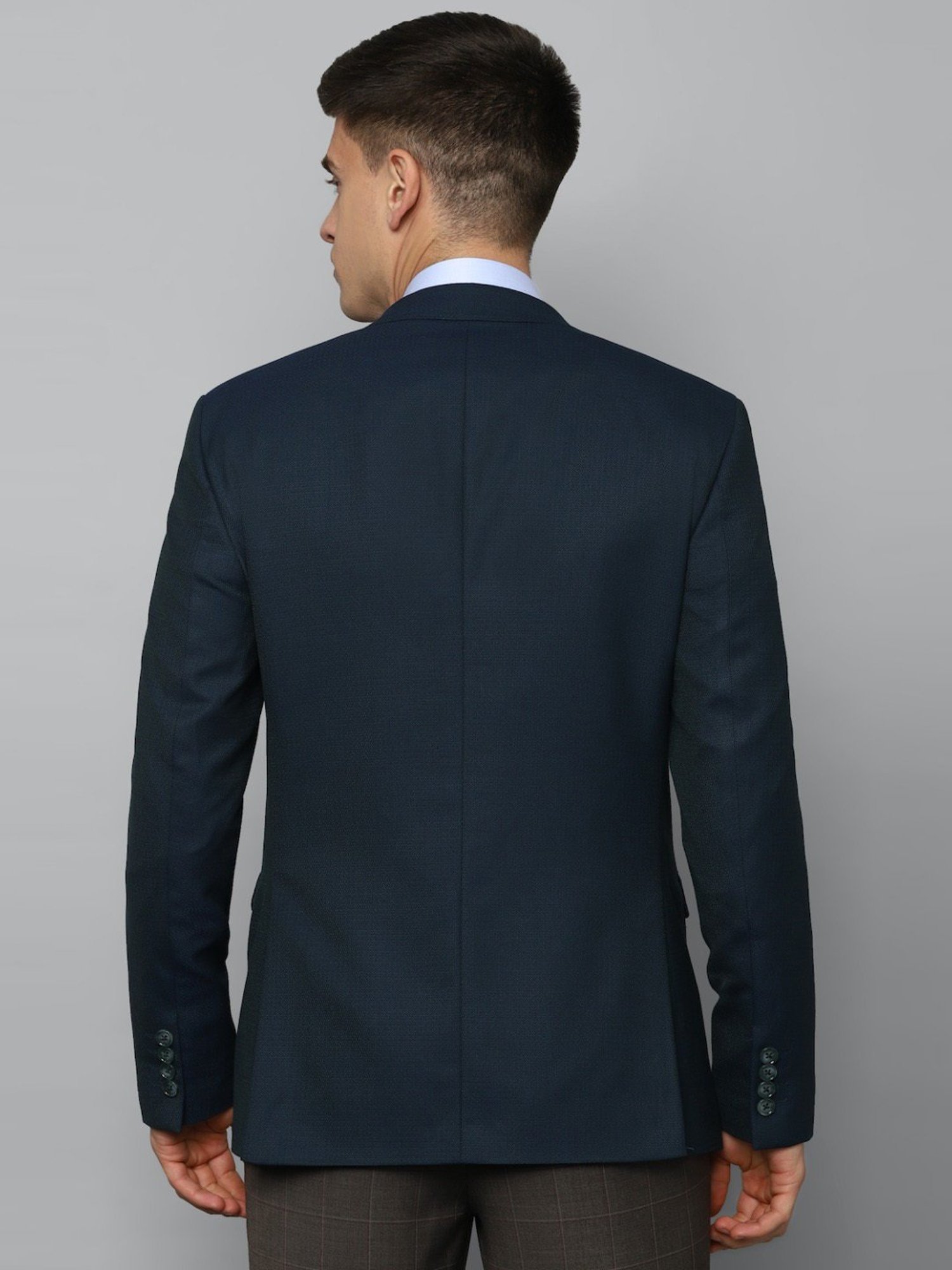 Vastramay Black Regular Fit Blazer