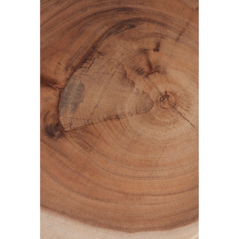 Kenton Teak Accent Table White - East At Main