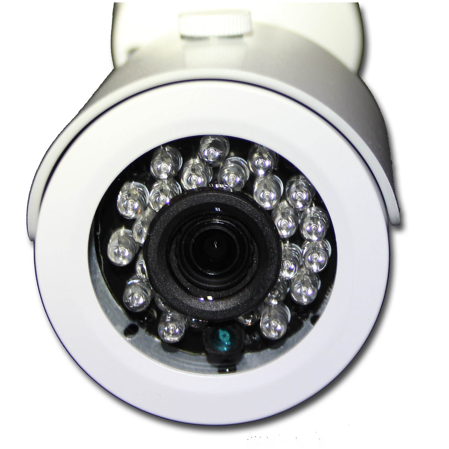 HD-TVI 1080P Bullet Security Camera 3.6mm White Color, Surveillance, Weather-Proof, Outdoor, IP66, 1920 x 1080, High Definition, Infrared, IR 65ft