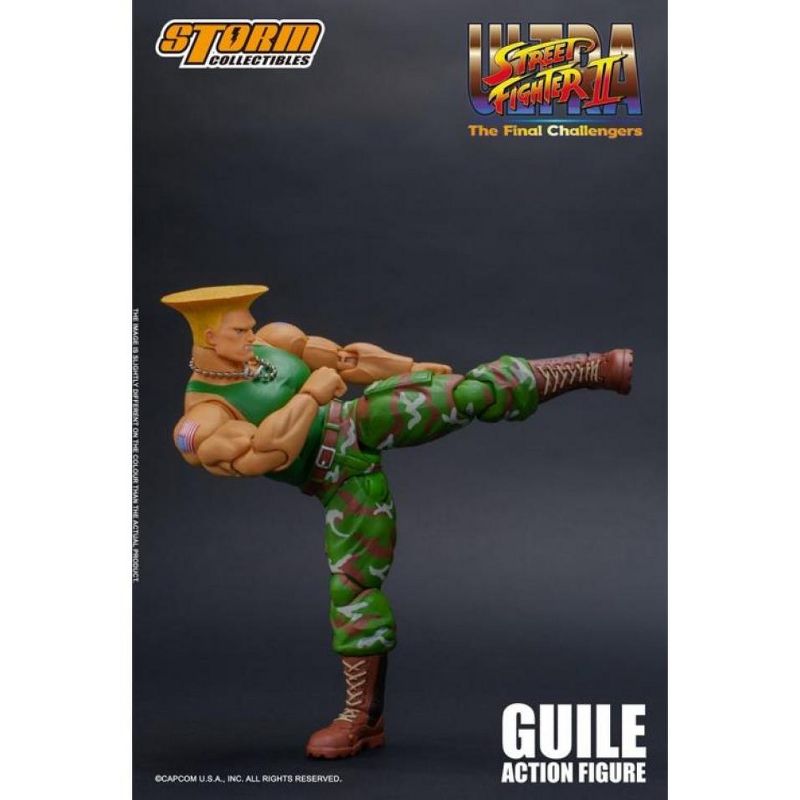 Guile 1:12 Scale Figure I Street Fighter | Storm Collectibles Action figures