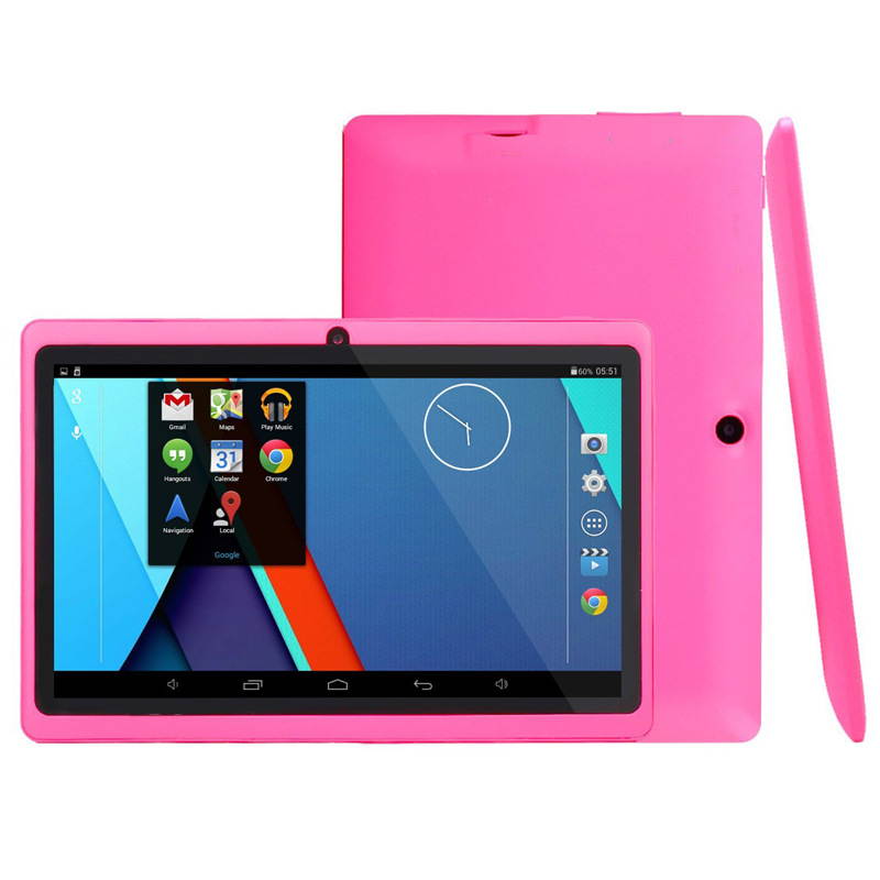 Mini Tablet 7 Inch WIFI 1024X600 1.2GHz 7 Inch 9 hours Tablet Pink TABLET-CX-788-P