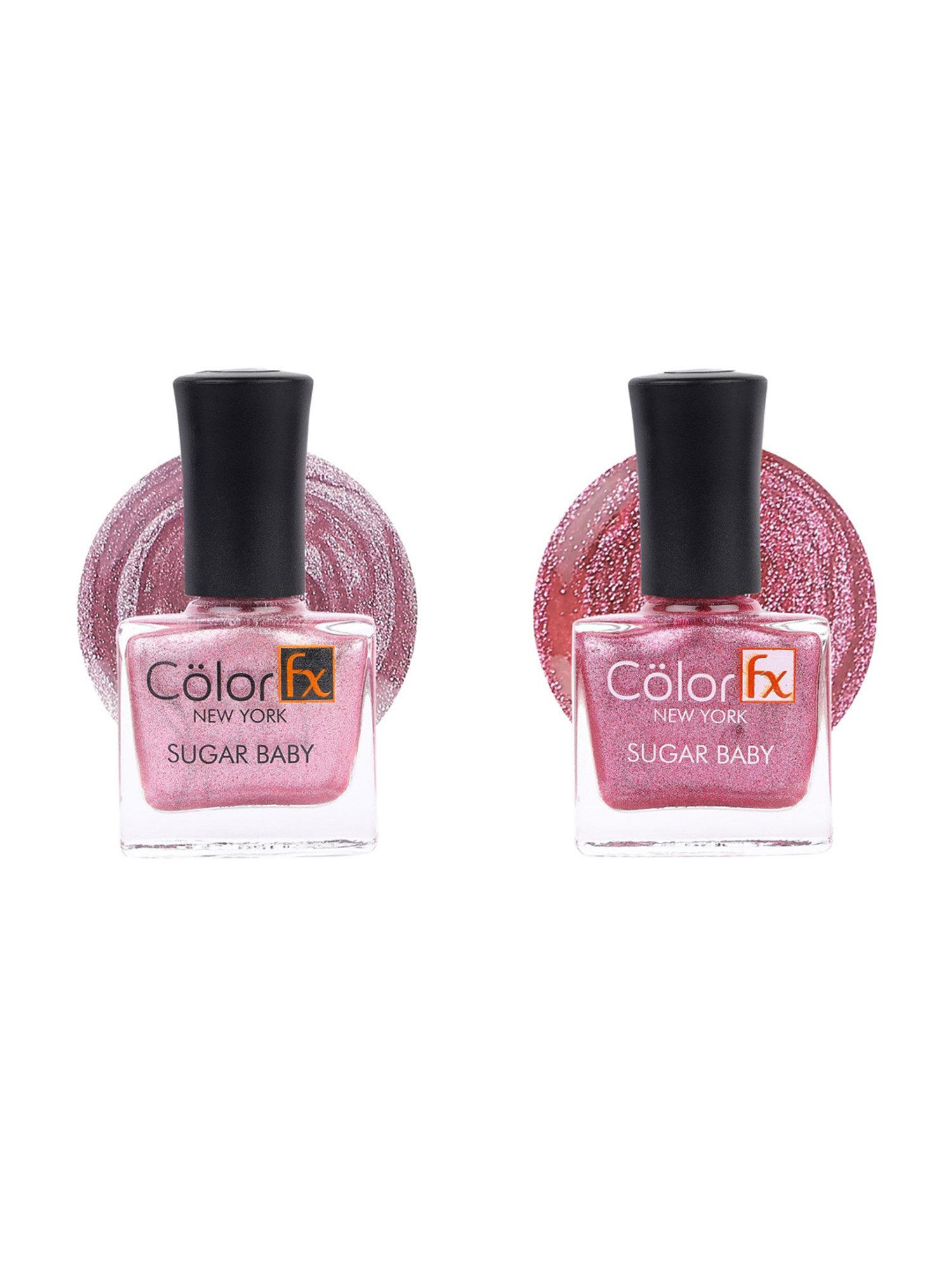 Color Fx Nail Enamel Wedding Collection Sugar Baby 117 & Sugar Baby 118