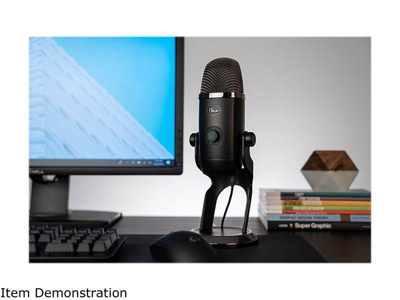 Blue Yeti USB Microphone - Blackout