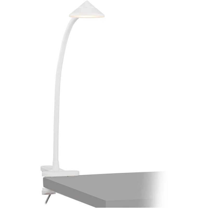 Pro Track White LED Clip Book Light - AC or USB Powered