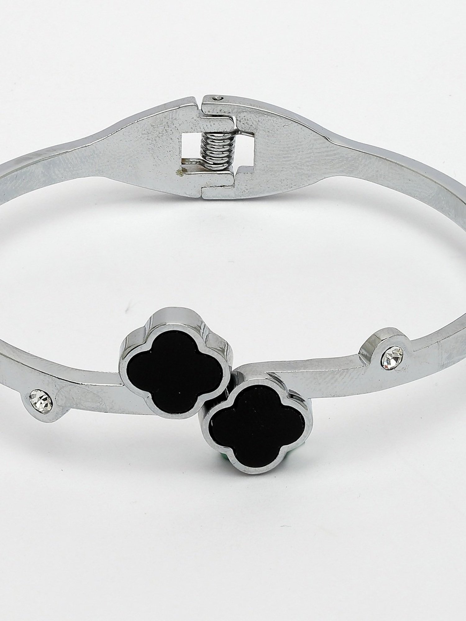 NVR Women's Silver-Plated Cuff Bracelet