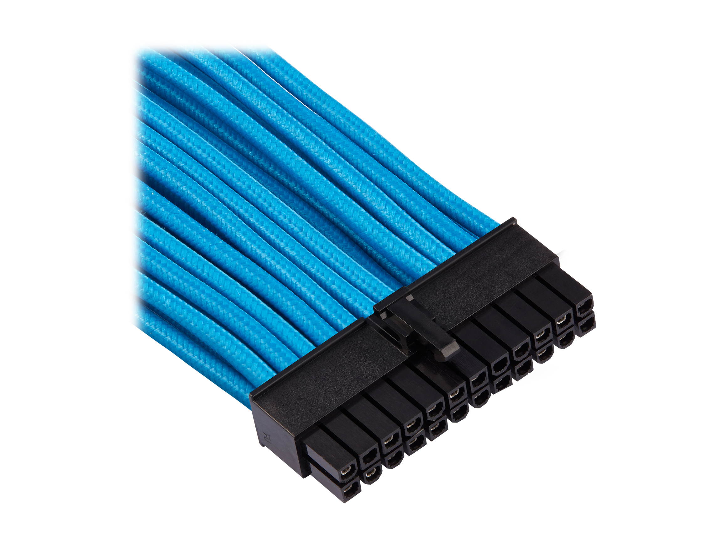 Micro Connectors 30cm Addressable RGB (ARGB) 1 to 4 Splitter Cable with/5 Male Pins (F04-04ARGB-30)