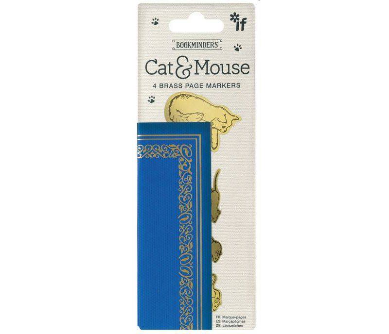 Bookminders Page Markers - Cat & Mouse